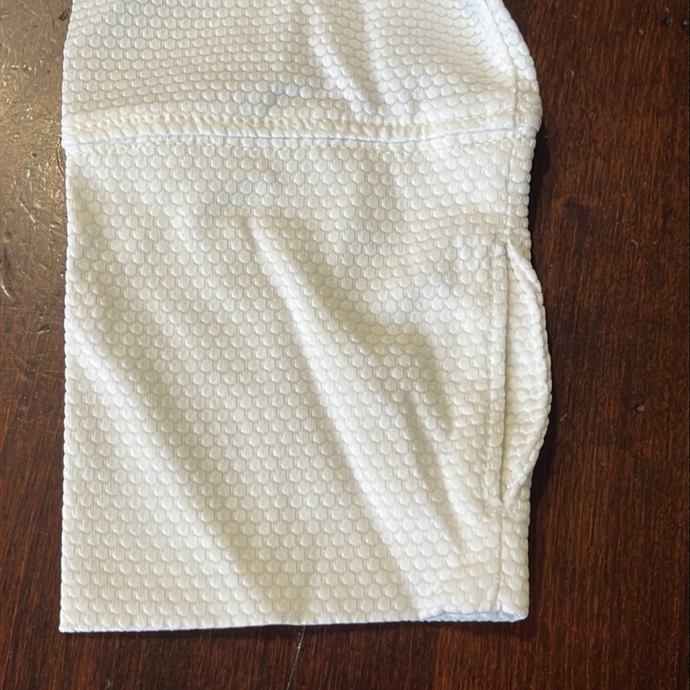 Tommy Bahama Quarter Zip Long Sleeve Golf Shirt UPF 50 White Size M NWT - Picture 6 of 7